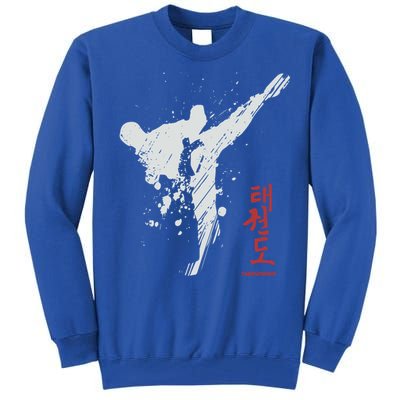 Taekwondo Martial Arts Tkd Gift Tall Sweatshirt