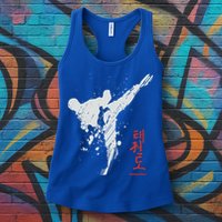 Taekwondo Martial Arts Tkd Gift Womens Tank Top