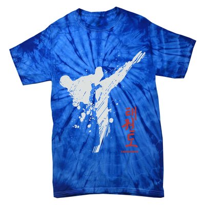 Taekwondo Martial Arts Tkd Gift Tie-Dye T-Shirt