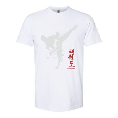 Taekwondo Martial Arts Tkd Gift Softstyle CVC T-Shirt