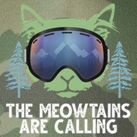 The Meowtains Are Calling Legacy Tie Dye Trucker Hat