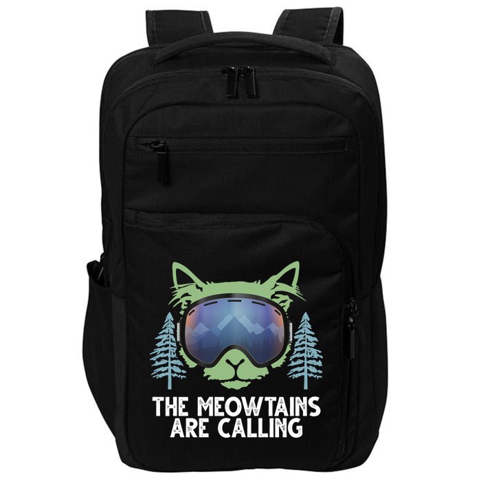 The Meowtains Are Calling Impact Tech Backpack