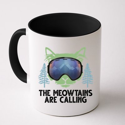The Meowtains Are Calling Mug
