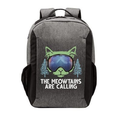 The Meowtains Are Calling Vector Backpack