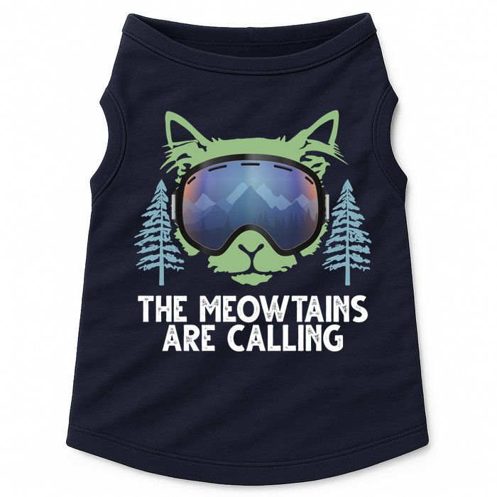 The Meowtains Are Calling Doggie Tank