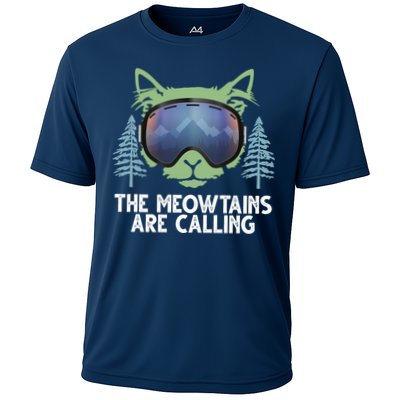 The Meowtains Are Calling Performance Shirt