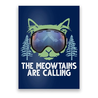 The Meowtains Are Calling Poster