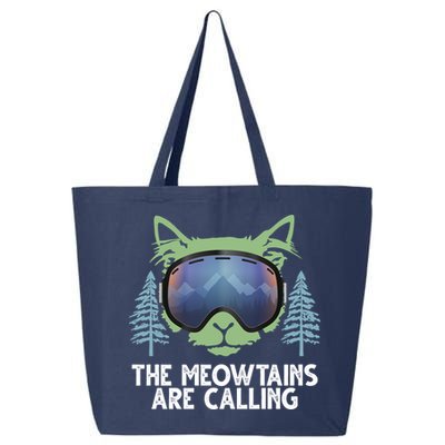 The Meowtains Are Calling 25L Jumbo Tote