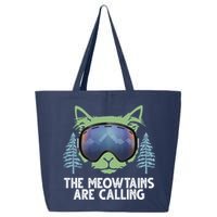 The Meowtains Are Calling 25L Jumbo Tote