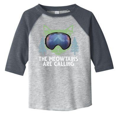 The Meowtains Are Calling Toddler Fine Jersey T-Shirt