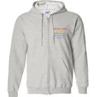 Tell Me A Time In History When It Was The Good Guys Banning Books Full Zip Hoodie