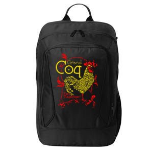 The Majestic And Magnificent Rooster Funny Thanksgiving City Backpack