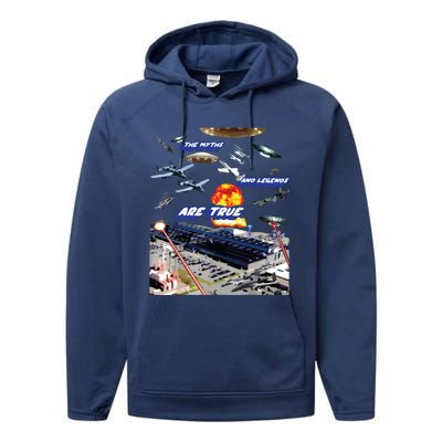 The Myths And Legends Are True Performance Fleece Hoodie