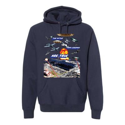 The Myths And Legends Are True Premium Hoodie