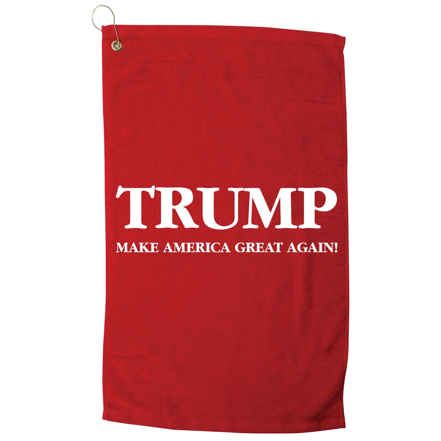Trump Make America Great Again Trump 2024 Patriotic Golf Towel