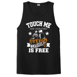 Touch Me And Your First Boxing Lesson Is Free Gym Boxer PosiCharge Competitor Tank