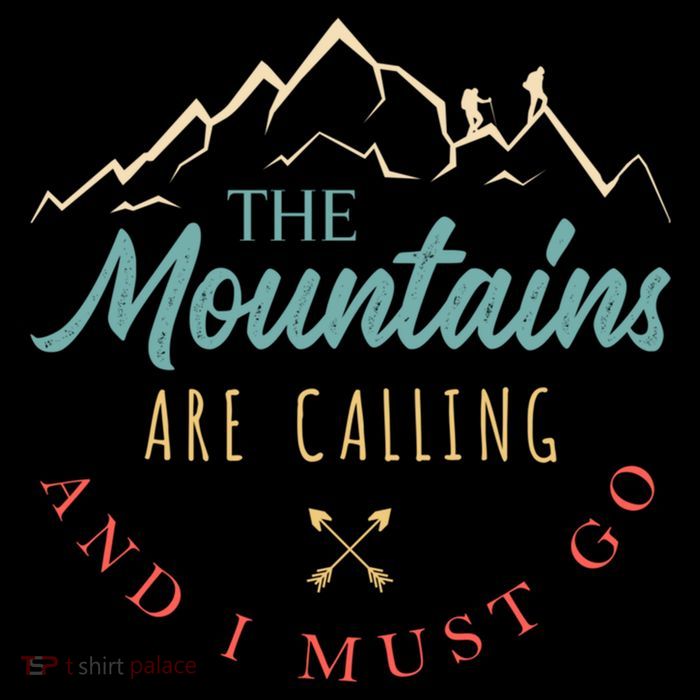 The Mountains Are Calling And I Must Go Gift Camping Gift Sustainable Bucket Hat