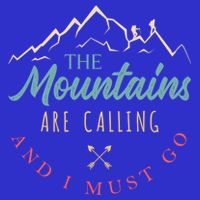 The Mountains Are Calling And I Must Go Gift Camping Gift Visor