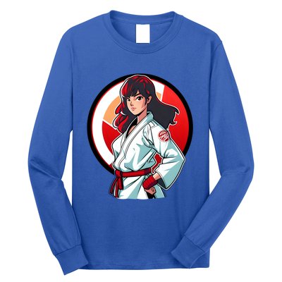 Taekwondo Mom As A Fighter Design Taekwondo Fighter Gift Long Sleeve Shirt