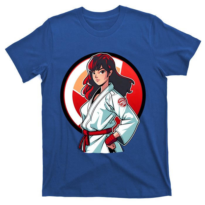 Taekwondo Mom As A Fighter Design Taekwondo Fighter Gift T-Shirt