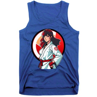 Taekwondo Mom As A Fighter Design Taekwondo Fighter Gift Tank Top