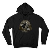 The Mountains Are Calling Adventure Graphic Hoodie