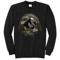 The Mountains Are Calling Adventure Graphic Sweatshirt