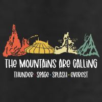 The Mountains Are Calling Space Splash Thunder Everest Hat