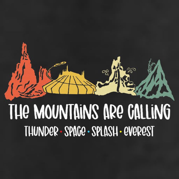 The Mountains Are Calling Space Splash Thunder Everest Hat
