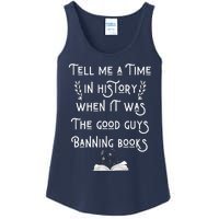 Tell Me A Time In History When It Was Good Guys Banning Book Ladies Essential Tank