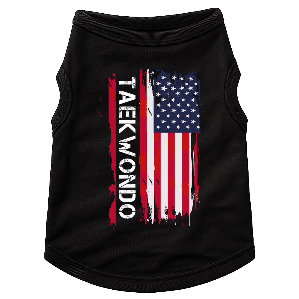 Taekwondo Martial Arts Great Gift Doggie Tank