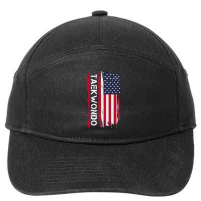Taekwondo Martial Arts Great Gift 7-Panel Snapback Hat