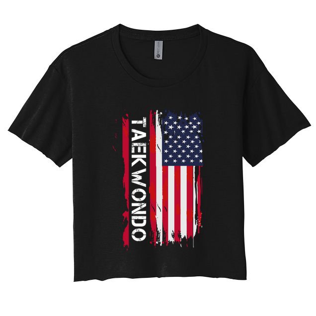 Taekwondo Martial Arts Great Gift Crop Top