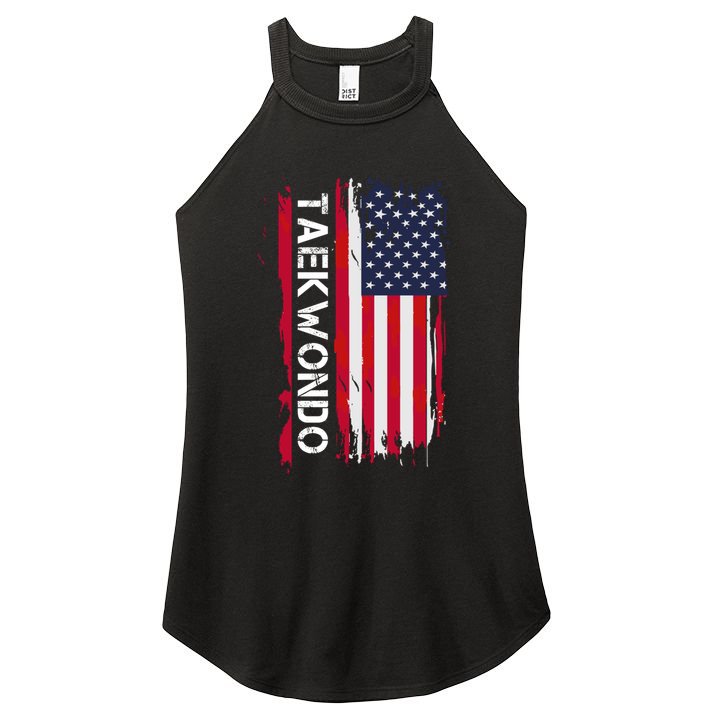 Taekwondo Martial Arts Great Gift Women's Perfect Tri Rocker Tank