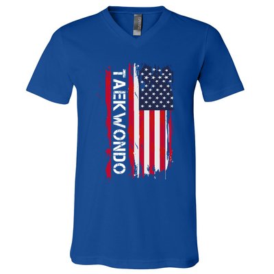 Taekwondo Martial Arts Great Gift V-Neck T-Shirt