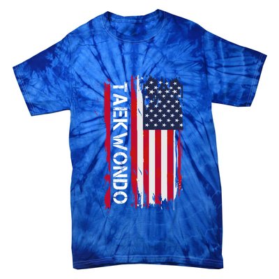 Taekwondo Martial Arts Great Gift Tie-Dye T-Shirt