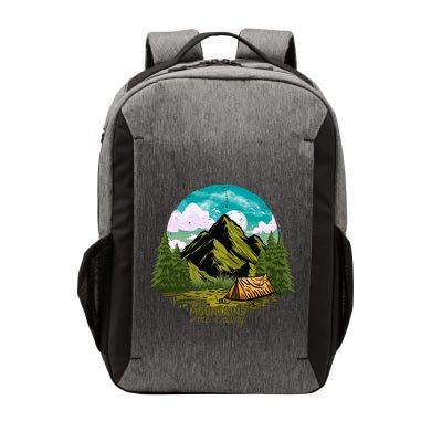 The Mountains Are Calling Camping Graphic Vector Backpack