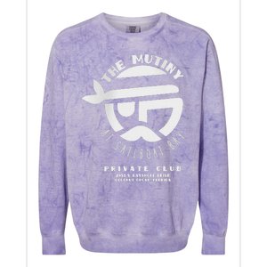 The Mutiny At Sailboat Bay Private Club Colorblast Crewneck Sweatshirt