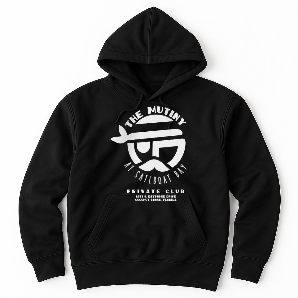 The Mutiny At Sailboat Bay Private Club Hoodie
