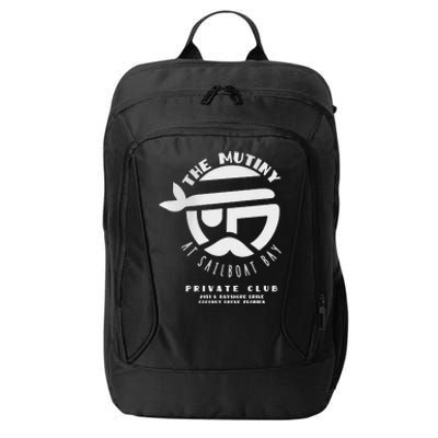 The Mutiny At Sailboat Bay Private Club City Backpack