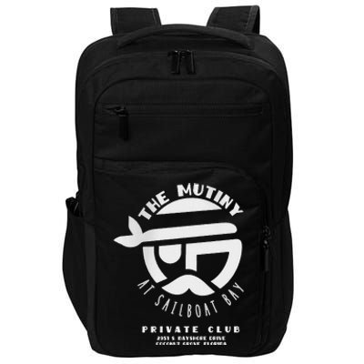 The Mutiny At Sailboat Bay Private Club Impact Tech Backpack