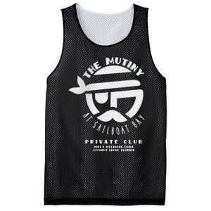 The Mutiny At Sailboat Bay Private Club Mesh Reversible Basketball Jersey Tank