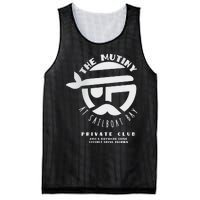 The Mutiny At Sailboat Bay Private Club Mesh Reversible Basketball Jersey Tank