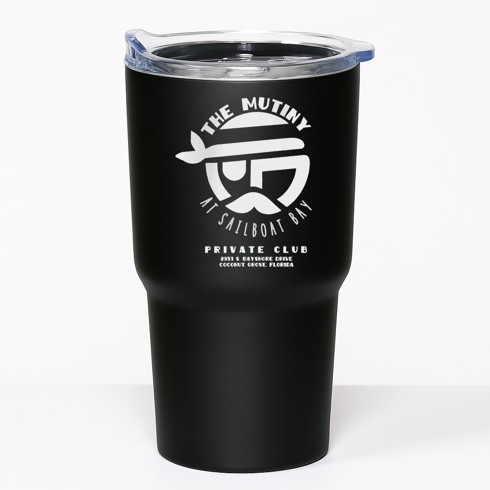 The Mutiny At Sailboat Bay Private Club Tumbler