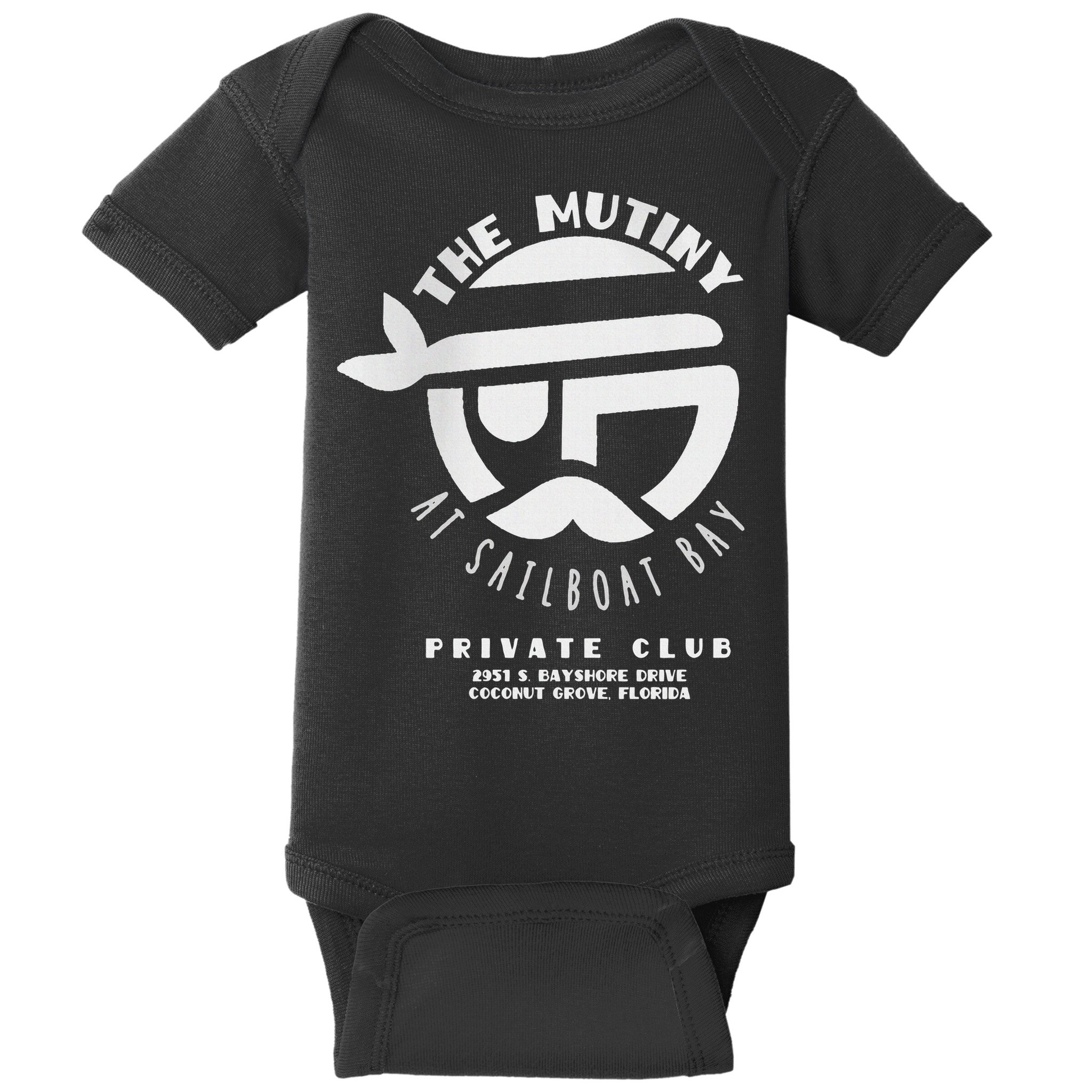 The Mutiny At Sailboat Bay Private Club Baby Bodysuit