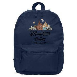 The Mountains Are Calling And I Must Go Rides Space Thunder Splash Adventure 16 in Basic Backpack