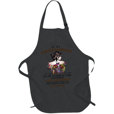 To My Badass Daughter If Fate Whispers To You You ... Dad Apron