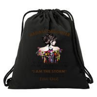 To My Badass Daughter If Fate Whispers To You You ... Dad Drawstring Bag