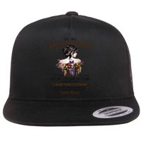To My Badass Daughter If Fate Whispers To You You ... Dad Flat Bill Trucker Hat