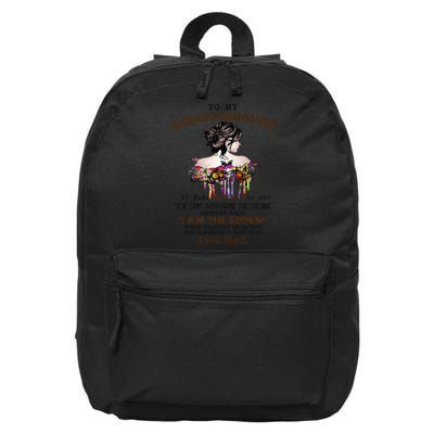 To My Badass Daughter If Fate Whispers To You You ... Dad 16 in Basic Backpack